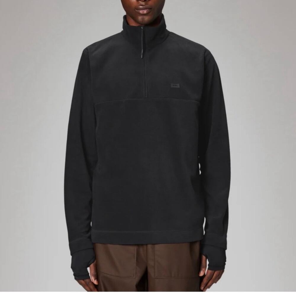 New RAINS Addis fleece half zip size XS